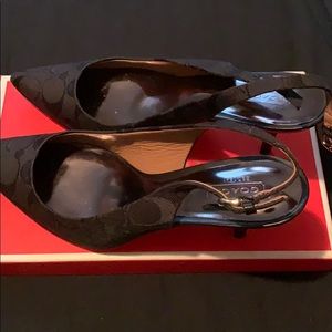 Coach signature Canvas black